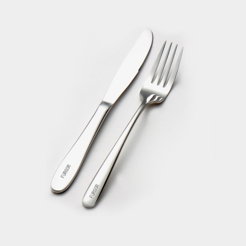 FURGOR Western food vegetable and fruit salad fork 304 stainless steel tableware (knife and fork)