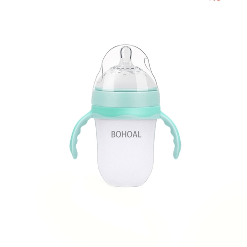 BOHOAL Newborn silicone super soft drop-proof baby bottle