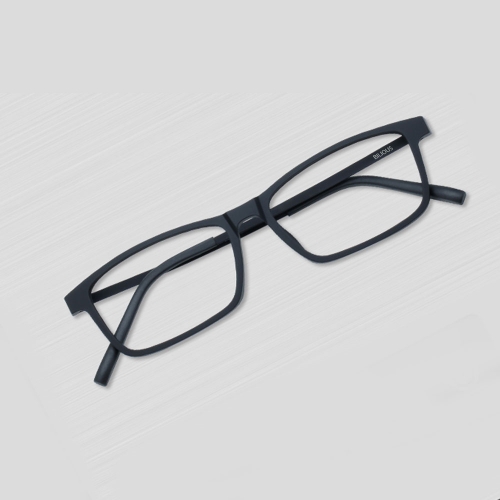 BILIOUS Myopia glasses black full frame titanium alloy spectacle frame