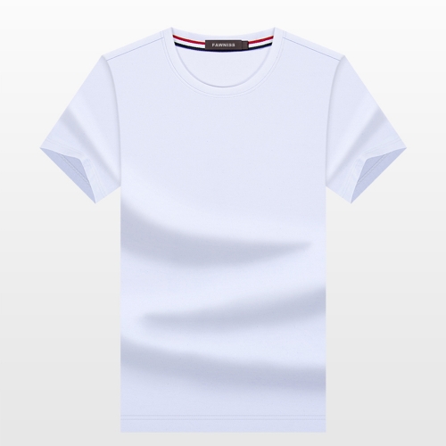 FAWNISS Round neck T-shirt men's short sleeve