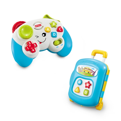 BMTRHLE Electric toy baby sound and light luggage toy