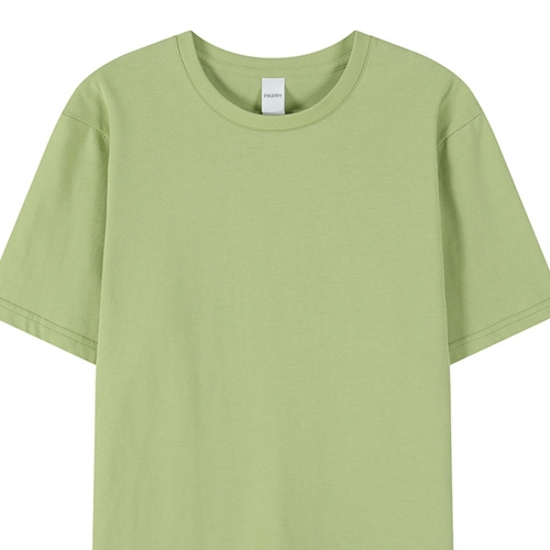 PAUPPY Cotton five-point sleeve T-shirt for men and women