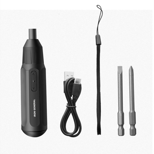 IRON GENERAL Household small rechargeable electric screwdriver