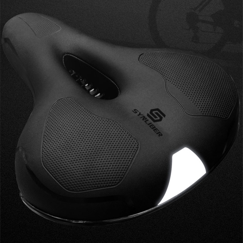 synliber Widened comfortable and breathable bicycle saddle