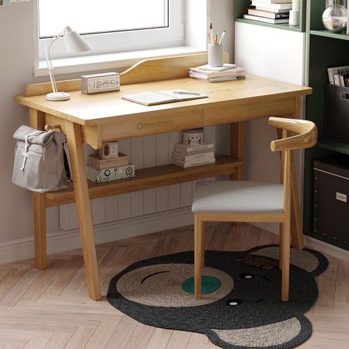 Omethey Home simple solid wood desk