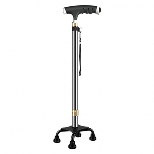 Muestrie Lightweight senior four-legged Walking cane handles