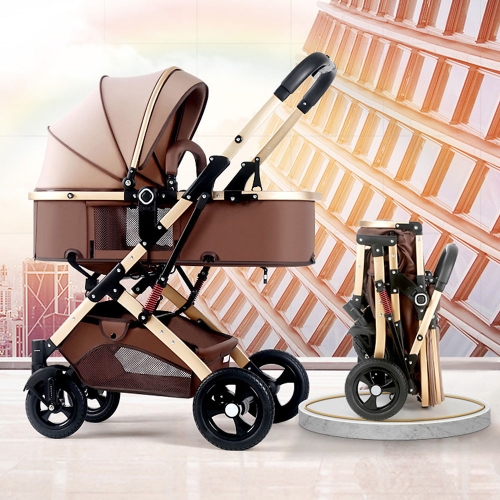 HIGHRUN Lightweight folding two-way high landscape stroller