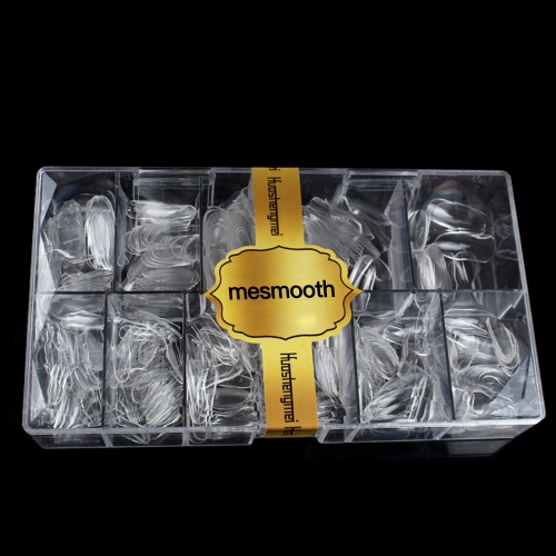 mesmooth False nail transparent nail sheet 500 pieces in big box