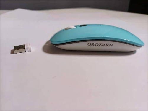 QROZRRN Computer mobile phone mute wireless mouse