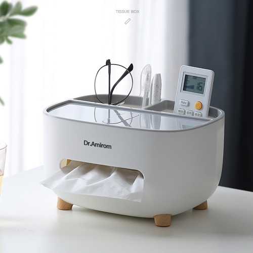 Dr.Amirom Living room Nordic simple multifunctional household tissue box