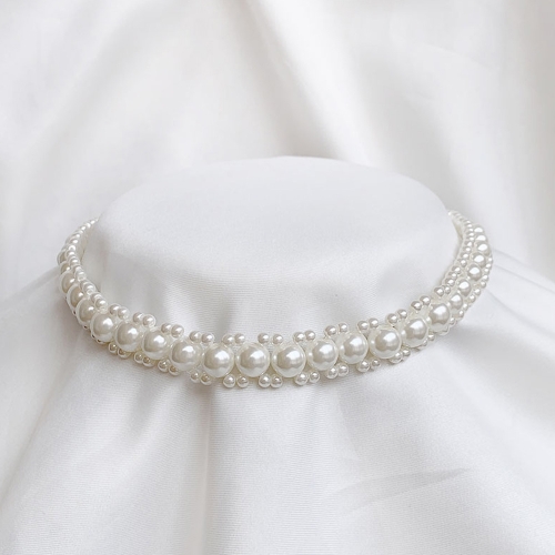 SinoBaobei Jewelry Chain Pearl Necklace Pendant Clavicle Chain