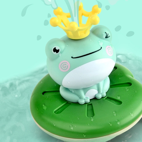 Calanra Baby toy electric water spray frog bath toy