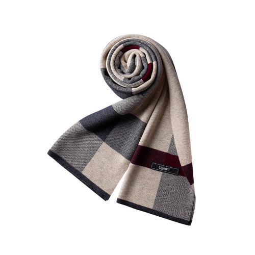 Ugkwo Plaid Business Casual Warm Scarf