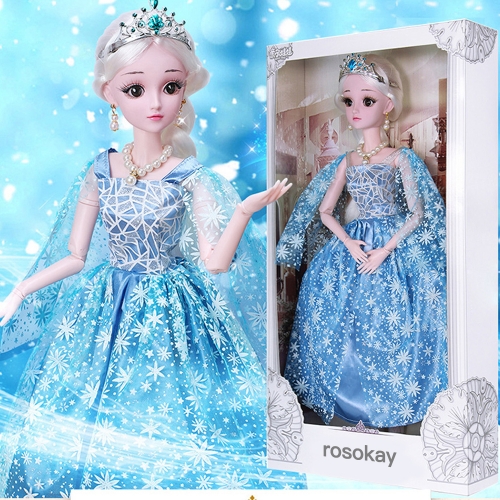 rosokay cute static plastic toy doll large