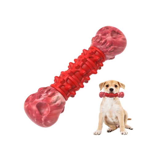 Siuzon Simulation rubber skull head bite resistant dog molar stick