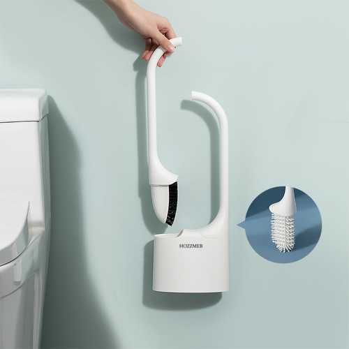 HOZZMEB Simple wall-mounted curved Toilet brushes