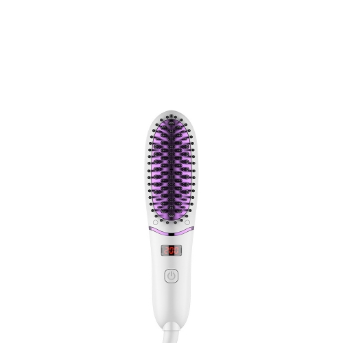 Kepciti Mini LED display electric hair straightening comb