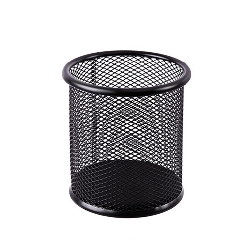 Aulutum Multifunctional simple circular metal grid pen holder stationery