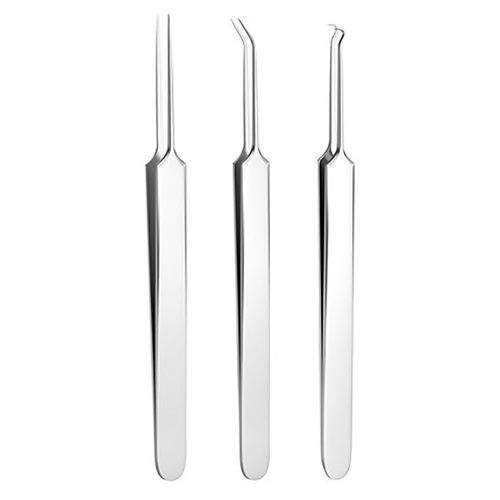 Hollory cell clamp acne needle ultra-fine  tweezers