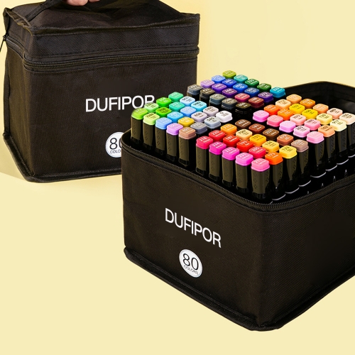 DUFIPOR Double-headed quick-drying water-based drawing pen for art students