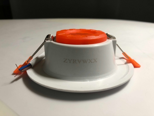 ZYRVWXX Downlight embedded ultra-thin panel LED luminaires（10 pcs）