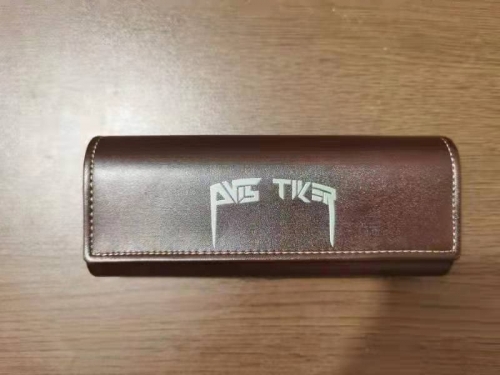 PVIS TIKER PU leather handmade glasses case