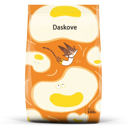 Daskove Cat Food High Protein Dry Food for Growing Kittens and Adult Cats 500g