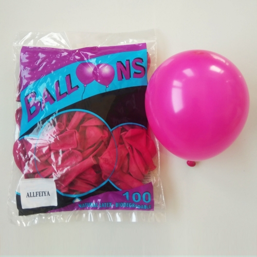 ALLFEIYA 6" round ball party decoration balloons (5 packs)