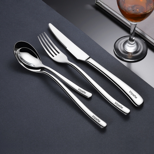 Vrpshe household 304 stainless steel cutlery 3-piece cutlery