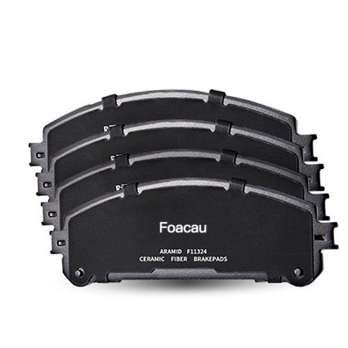 Foacau ceramic brake pads with low dust and high temperature resistance