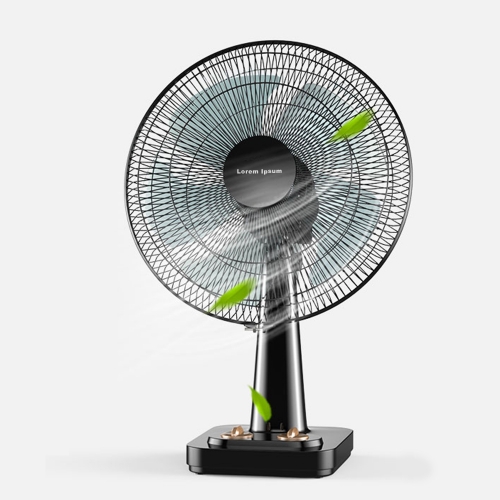 LCOCOVE household 16-inch rechargeable desktop electric fan