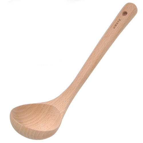 UWSTE Beech kitchenware wooden cooking spoon