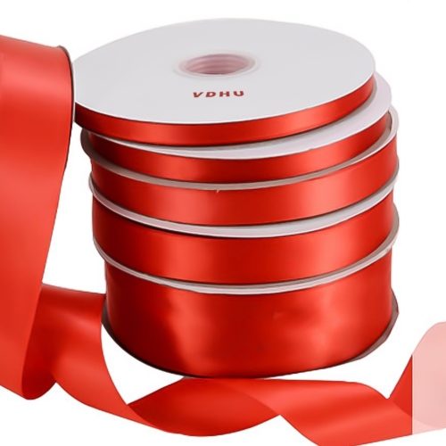 VDHU polyester ribbon wedding red ribbon