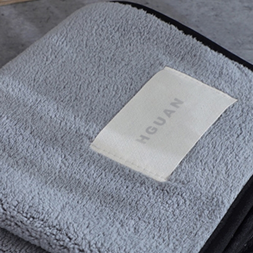 HGUAN soft absorbent cotton non-linting textile handkerchief