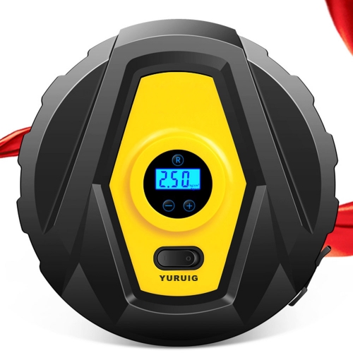 YURUIG Multifunctional 12v portable tire pump for vehicles