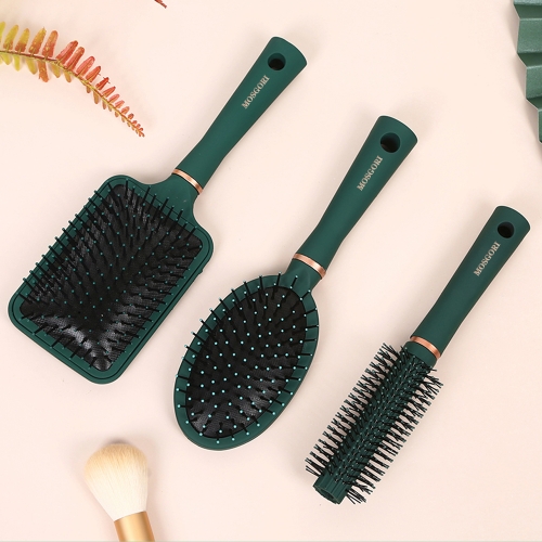 MOSGORI household portable long hair and curly hair cushion comb 3 pieces