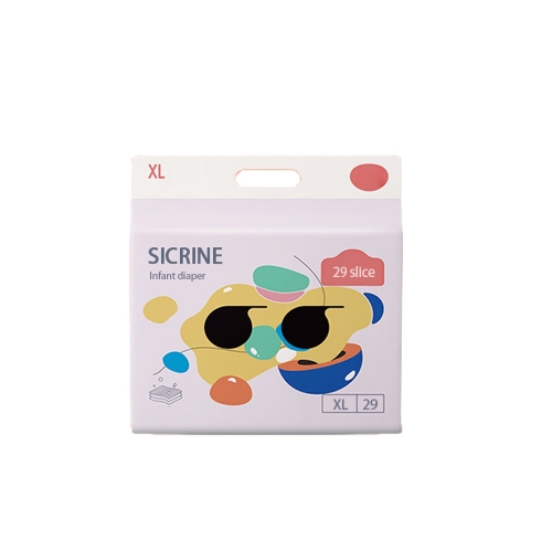 SICRINE Super soft thin breathable Baby's diapers XL