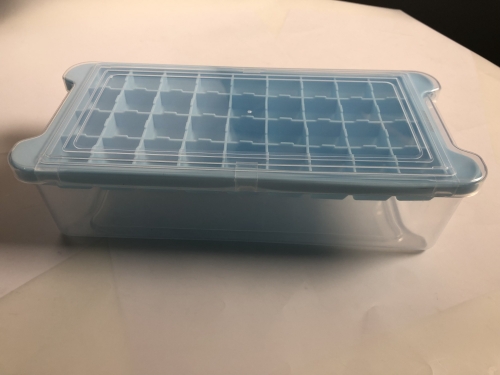 senwroiu food grade household ice cube moulds with lid