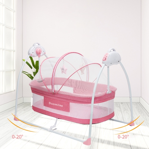 Duomilee cool and comfortable electric cradle Cribs for babies