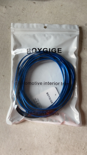 BOYGIGE automotive interior trim edging strip air outlet blade decoration