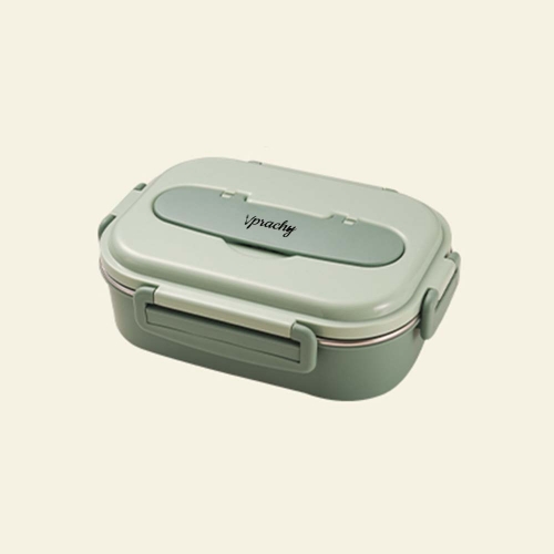 VPRACHY Jpanese style stainless steel partition type bento box
