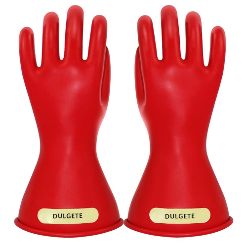 DULGETE electrician low voltage protective insulating gloves 500V