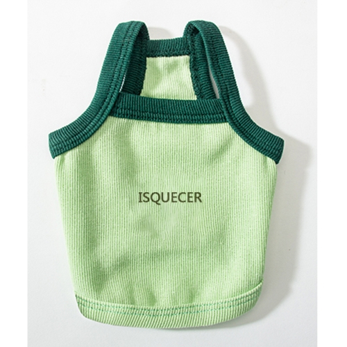 ISQUECER summer thin small puppies vest pet clothing