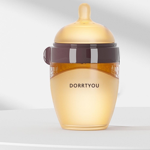 DORRTYOU newborn baby silicone breast milk baby bottle - 0-3months