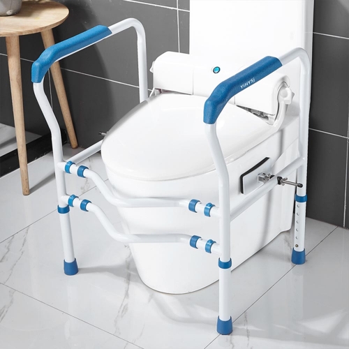 YiHYSj No need to perforate bathroom non-slip Arm rests for use with toilet seats