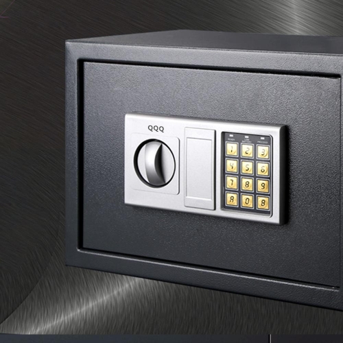 QQQ all-steel small password anti-theft home safe