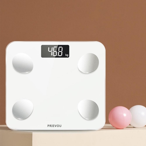PRIEVOU small household intelligent fat measurement precision electronic weighing scale