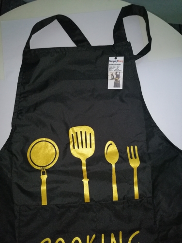 Temphytbong Household kitchen waterproof and oil proof with pocket Aprons