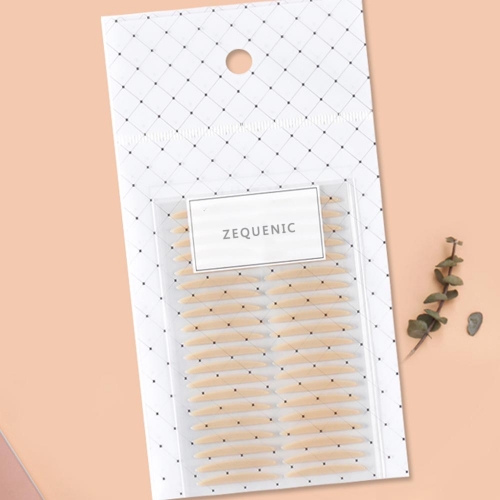 ZEQUENIC flesh-colored natural invisible Double eyelid stickers (3 bags)