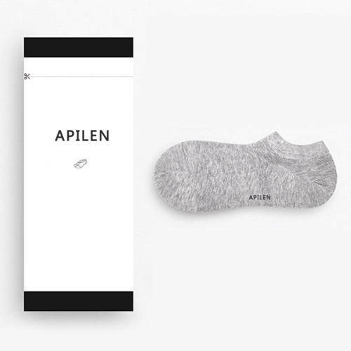 APILEN summer thin breathable and deodorant men's short Socks(4 pairs)